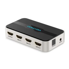 VENTION AFJH0 3 In 1 Out HDMI Switcher With Audio Separation